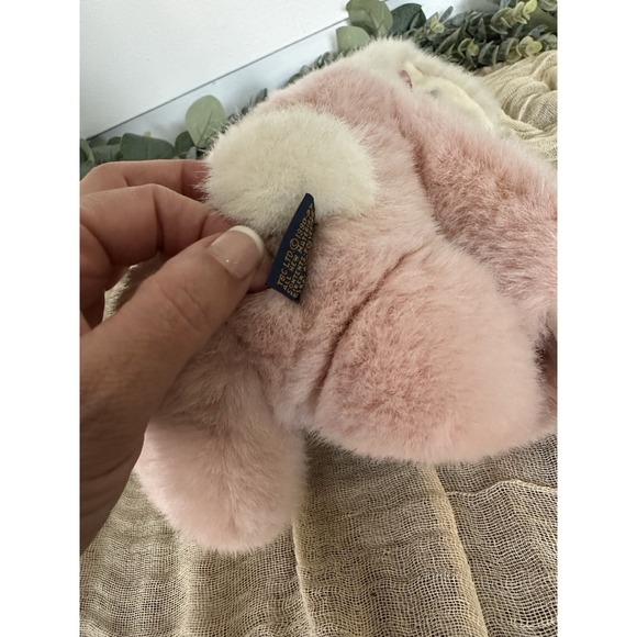 Boyd's Bears LADY PEMBROOKE Archive collection JOINTED Pink Plush Rabbit Stuffed - Picture 6 of 10